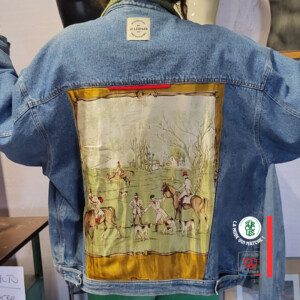 veste en jean upcyclée 