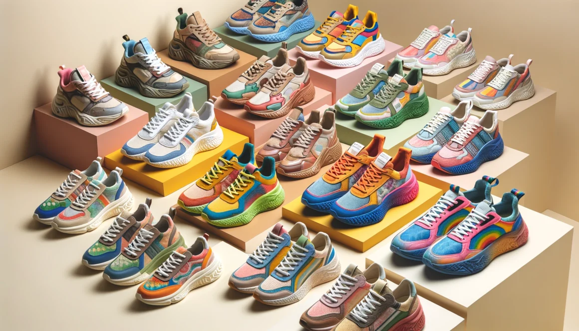 Introducing-a-unisex-sneaker-collection-that-showcases-a-wide-array-of-styles-patterns-and-colors.-This-collection-emphasizes-inclusivity-and-versat