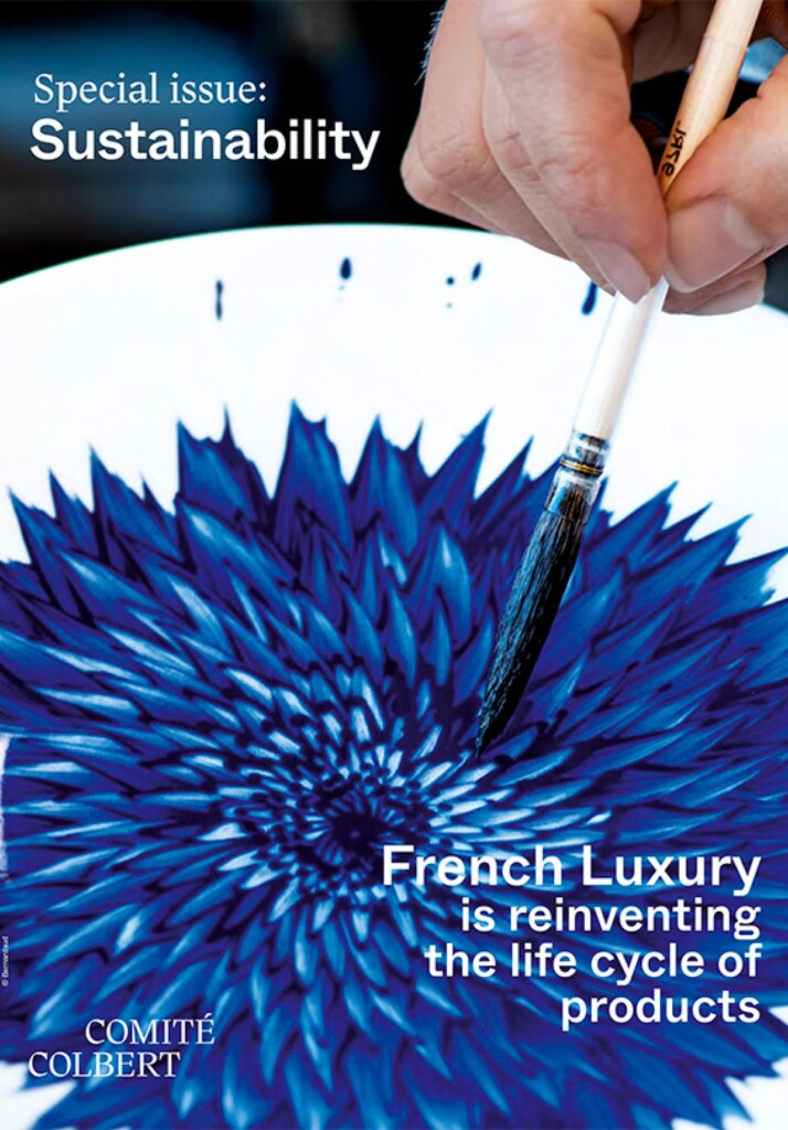 couverture du magazine du Comité Colbert : French Luxury is reinventing the life cycle of products 