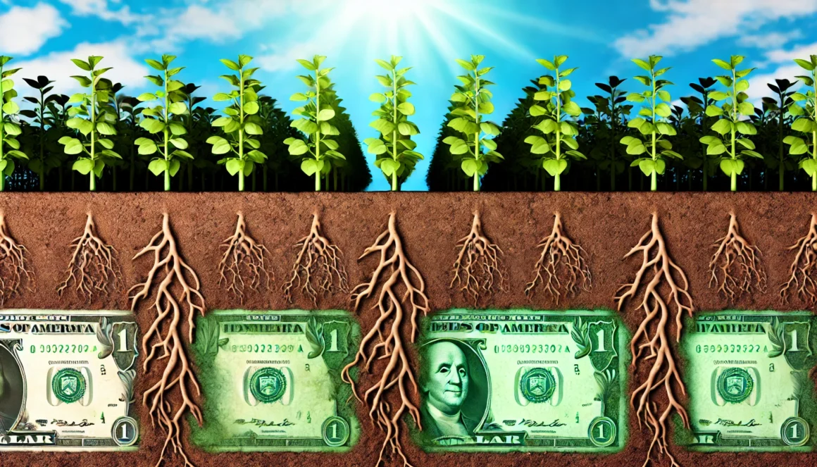 image-ia-plantes-dollars-sol