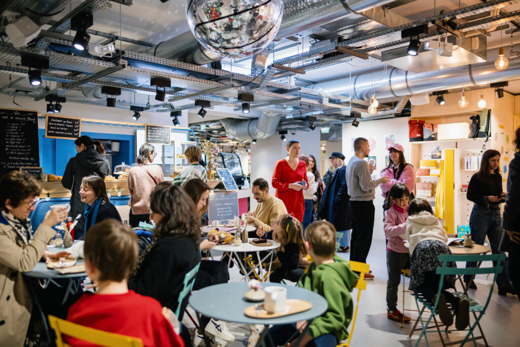 L’espace café SAIN Boulangerie au MAIF Social Club. 